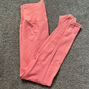 Free people hot pink leggings